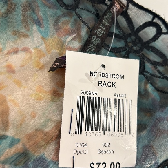 Bohemian Flowy Print Tunic Top-NWT-Sz M - Picture 8 of 8